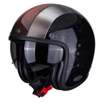 Casque jet Scorpion Belfast Byway Negro Plata Casque jet Scorpion Belfast Byway Negro Plata