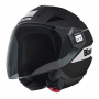 Casque jet Blauer Bratt Black White Matt