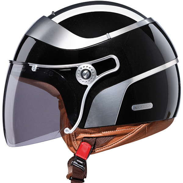 jet Caberg Uno Jet Negro Metal