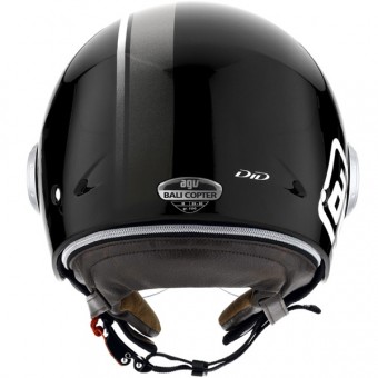 AGV BALI Copter Chopper Negro Gun Metal