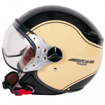 Casque jet Astone KSR Capone Negro Casque jet Astone KSR Capone Negro