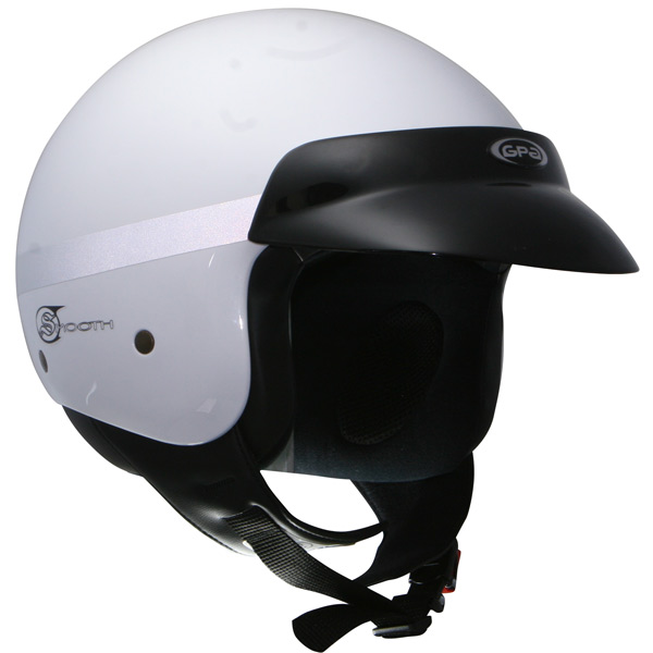 casco moto GPA Smooth Blanco