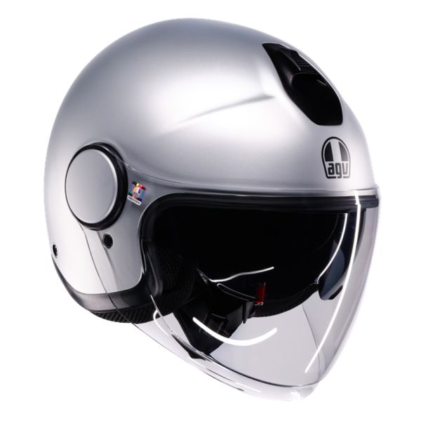 jet AGV Eteres Mono Matt Luce Grey