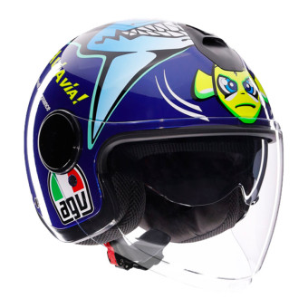 Casque jet AGV Eteres Rossi Misano 2015 Casque jet AGV Eteres Rossi Misano 2015