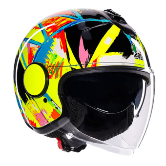 Casque jet AGV Eteres Rossi Winter Test 2019 Casque jet AGV Eteres Rossi Winter Test 2019