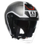 Casque jet AGV Irides Trieste Black White Red