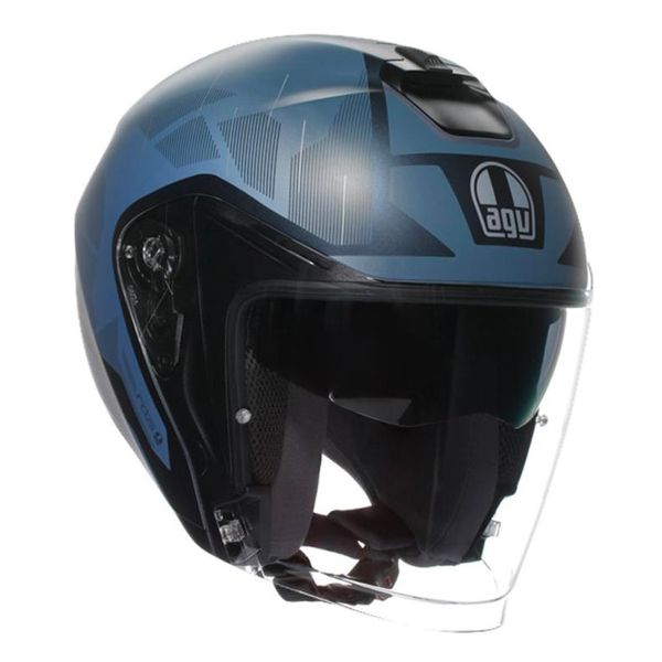 jet AGV Irides Trieste Matt Blue Grey jet AGV Irides Trieste Matt Blue Grey