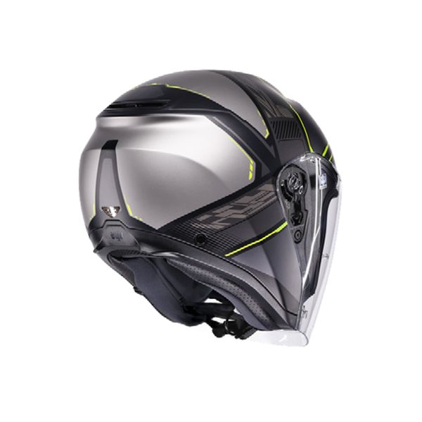 AGV Irides Zagabira Matt Grey Yellow Fluo