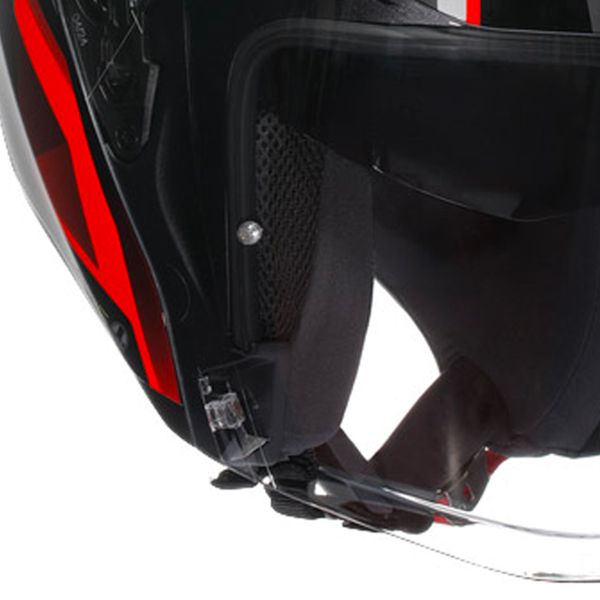 AGV Irides Zurigo Black Red Yellow Fluo
