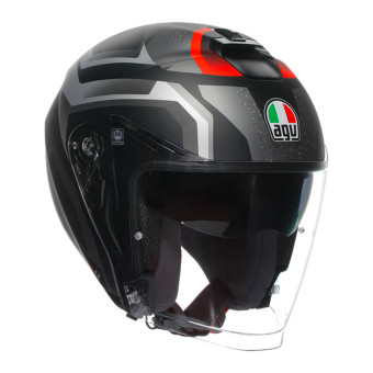 jet AGV Irides Zurigo Matt Black Grey