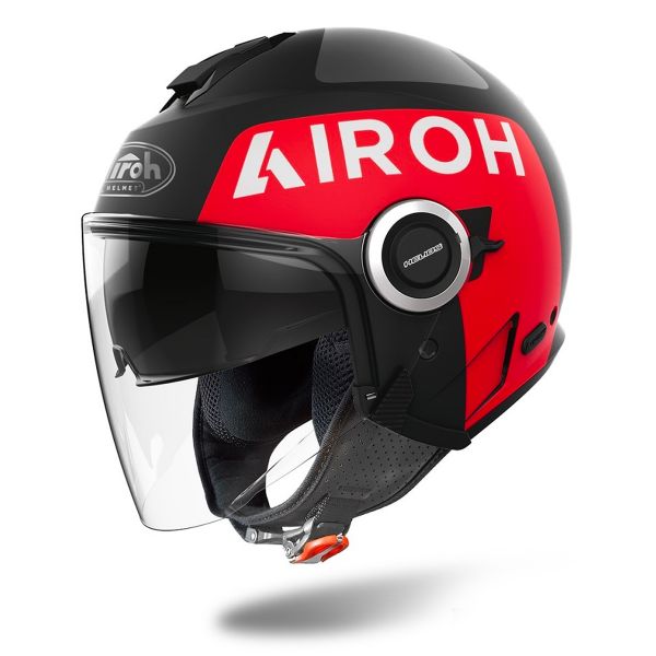 jet Airoh Helios Up Black Matt