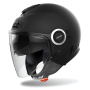 Casque jet Airoh Helyos Color Black Matt