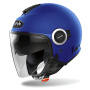 Casque jet Airoh Helyos Color Blue Matt