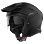 Casque jet Airoh Kombakt Color Black Matt