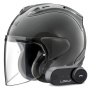 Casque jet Arai SZ-R Vas Evo Grey + Kit Bluetooth Lokui K30