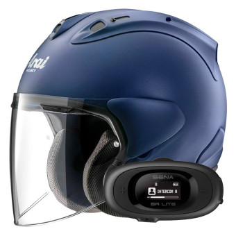 jet Arai SZ-R Vas Evo Matt Blue + Kit bluetooth 5R Lite Solo