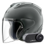 Casque jet Arai SZ-R Vas Evo Matt Green + Kit Bluetooth Lokui K30