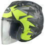Casque jet Arai SZ-R Vas Evo Mimesis Yellow