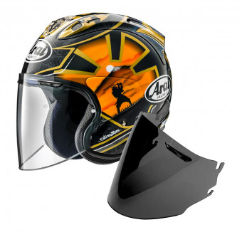 jet Arai SZ-R Vas Pedrosa Spirit Gold + Pantalla