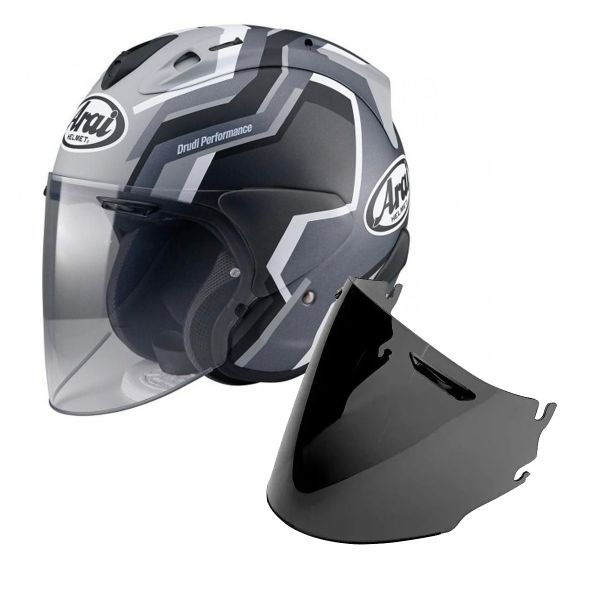 jet Arai SZ-R Vas RSW Black + Pantalla