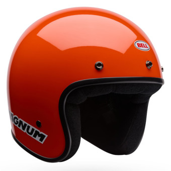 Casque jet Bell Magnum Solid Orange
