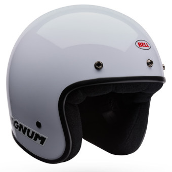 Casque jet Bell Magnum Solid White