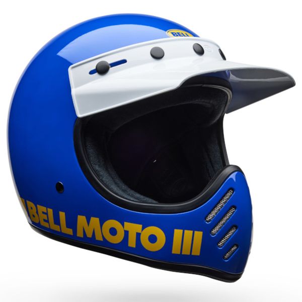 jet Bell Moto-3 Classic Gloss Blue