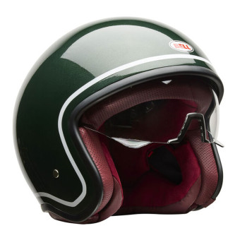 Casque jet Bell TX-501 Classic Emerald