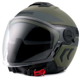 Casque jet Blauer DJ01 GR.B Green Matt