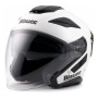 Casque jet Blauer JJ01 Mono White Glossy