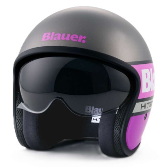 Casque jet Blauer Pilot 4.0 Fucsia