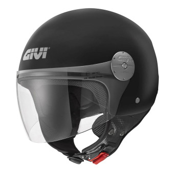 Casque jet Givi 10.7 Evo Solid Matt Black Casque jet Givi 10.7 Evo Solid Matt Black