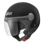 Casque jet Givi 10.7 Evo Solid Matt Black