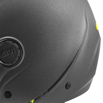 Givi 11.7 Solid Matt Titanium Yellow