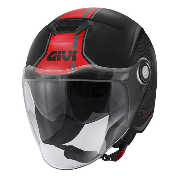 jet Givi 12.5 Graphic Touch Black Red