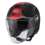 Casque jet Givi 12.5 Graphic Touch Black Red