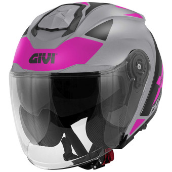 jet Givi X25 Target Matt Grey Pink