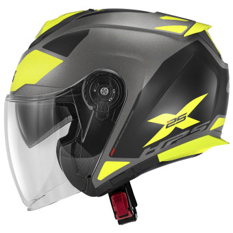 Givi X25 Target Matt Titanium Black Yellow