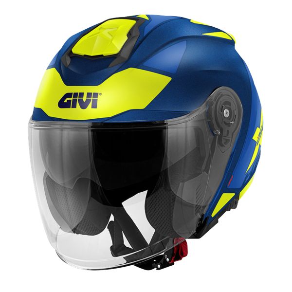 jet Givi X25 Target White Yellow