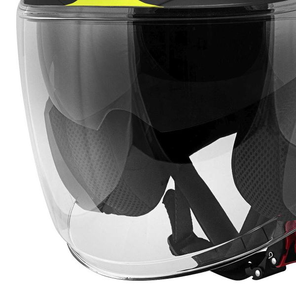 Givi X25 Trace Matt Black Titanium Yellow