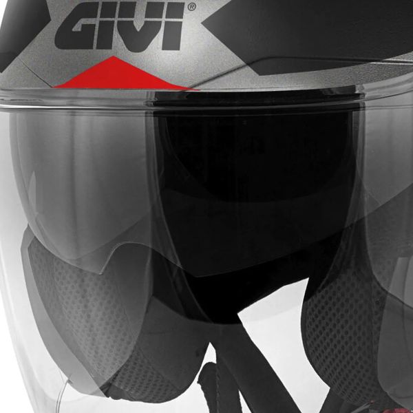 Givi X25 Trace Matt Titanium Black Yellow