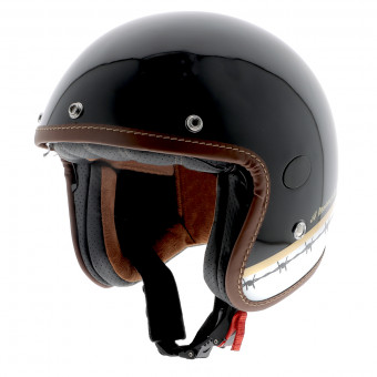 jet Helstons Evasion Black White Gold