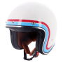 Casque jet Helstons Freedom Beige Blue Red