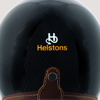 Helstons Naked Negro Carbono brillante