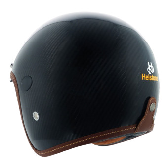 Helstons Naked Negro Carbono brillante