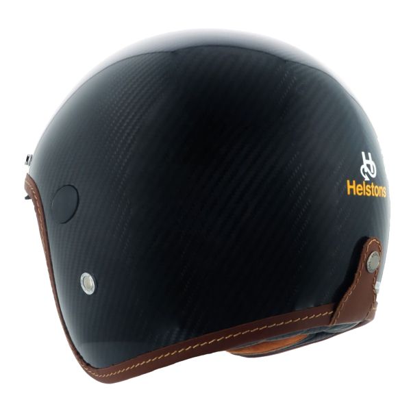 Helstons Naked Negro Carbono brillante