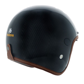 Helstons Naked Negro Carbono brillante