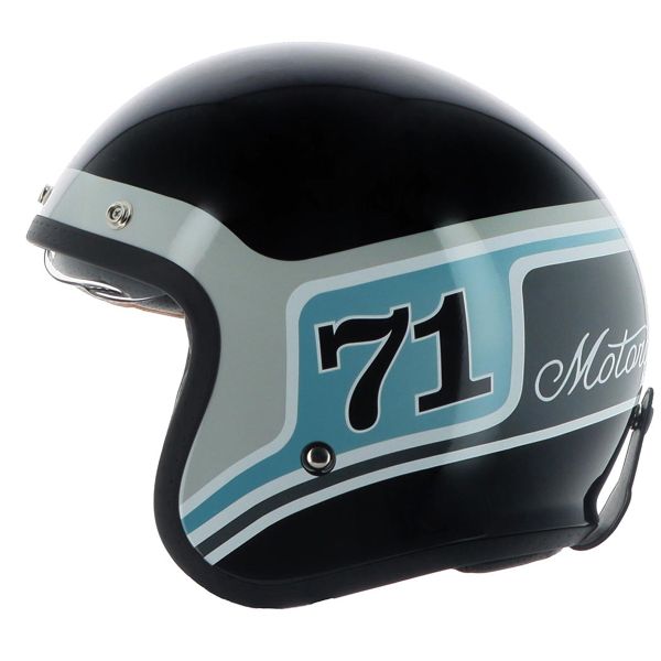 Helstons Seventy One Negro Azul Gris