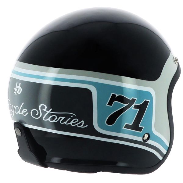Helstons Seventy One Negro Azul Gris