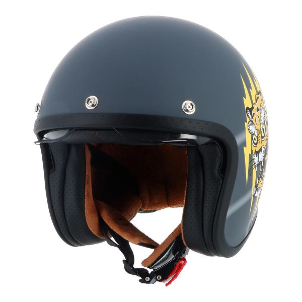 jet Helstons Tiger Mat Negro